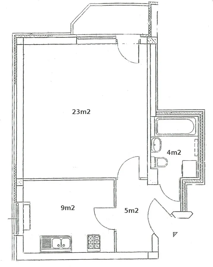 Mieszkanie Praga - Południe, Gocław – pow. 41 m2, osobna kuchnia, garaż 