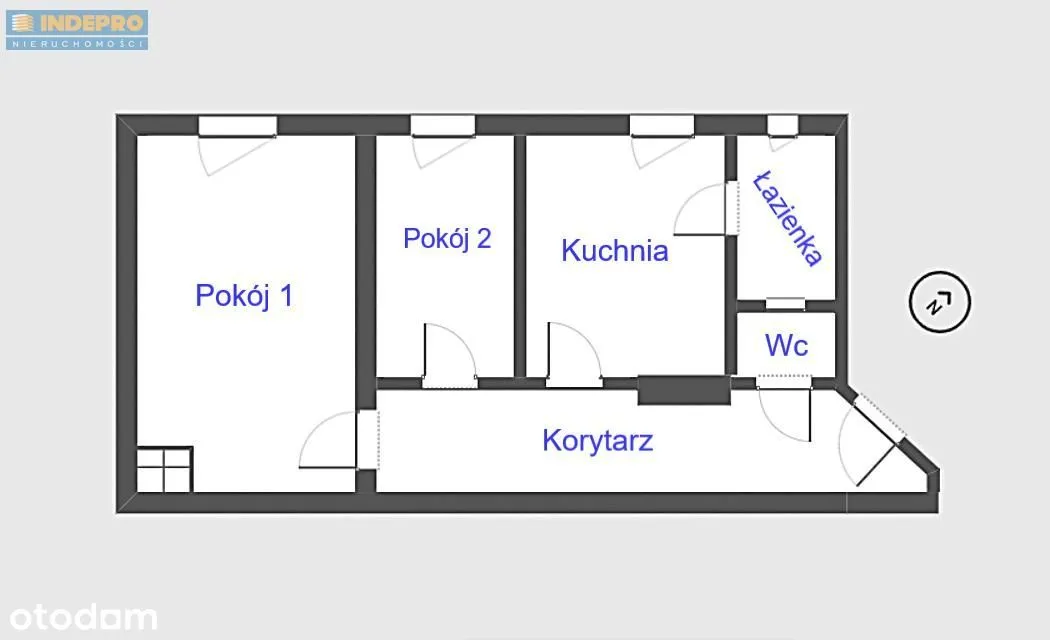 Mieszkanie na sprzedaż, 49 m², 2 pokoje Warszawa Praga-Północ 