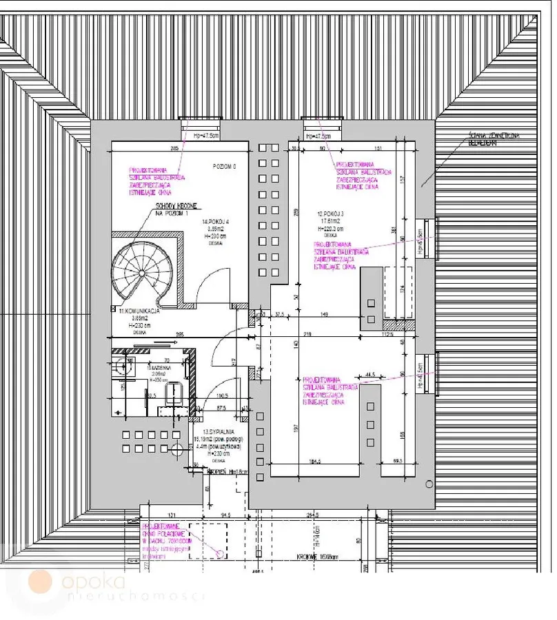 4 pokoje - dwa poziomy 85m2 ostatnie piętro 