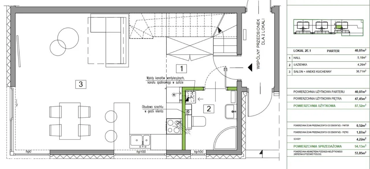 Segment 94m2, poddasze 50m2, ogród 133m2+ gratis