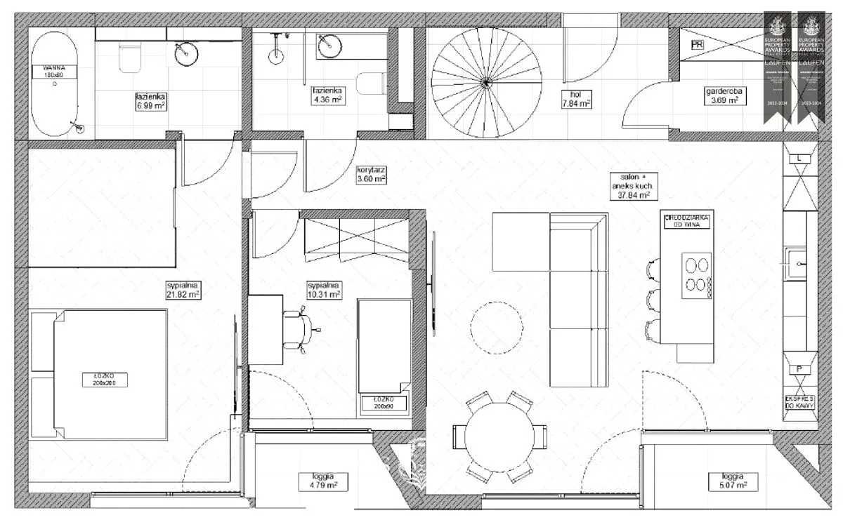 Apartament, ul. Bonifraterska