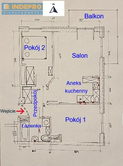 Mieszkanie na sprzedaż, 53 m², 3 pokoje Warszawa Wesoła Stara Miłosna 