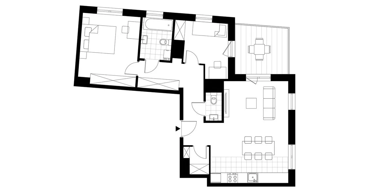 3-pokojowe mieszkanie 70m2 + balkon