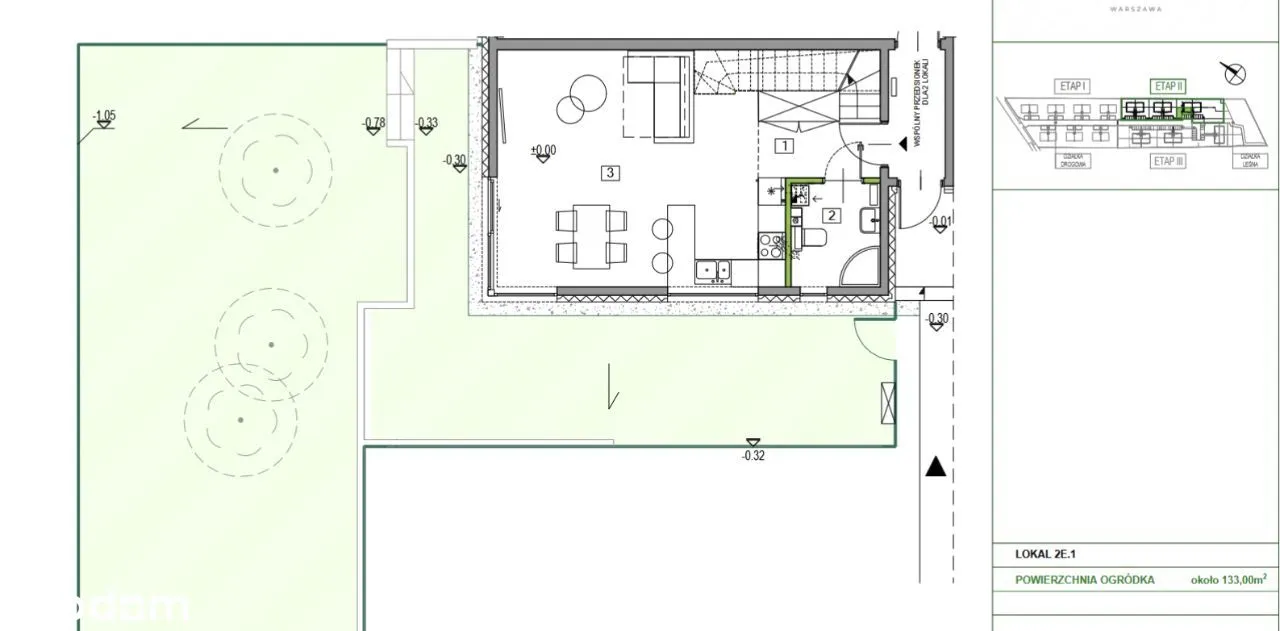 Segment 94m2, poddasze 50m2, ogród 133m2+ gratis