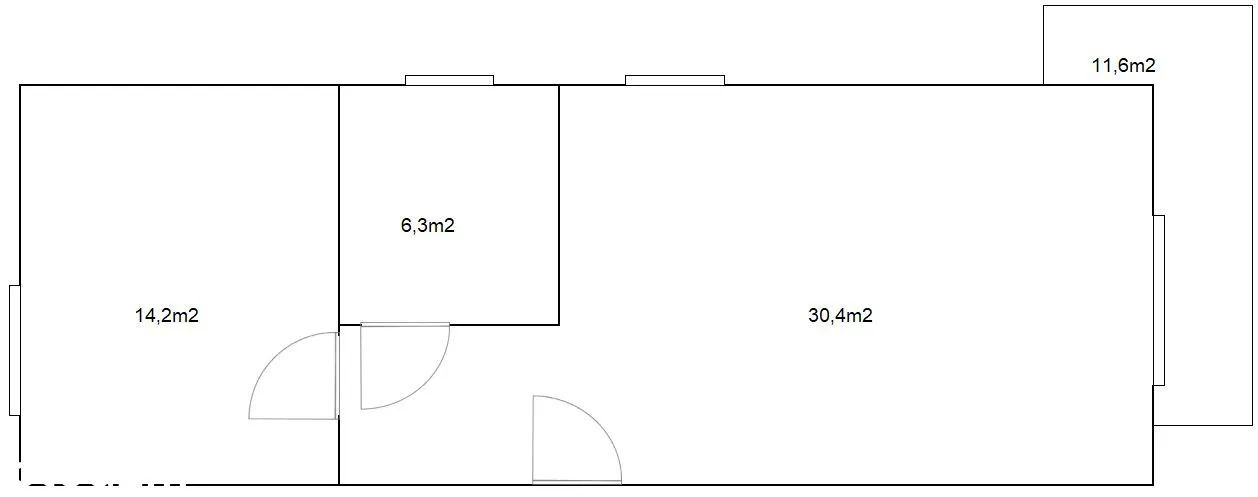 2 pok. 50,9m2z garażem i balkonem bezpośrednio