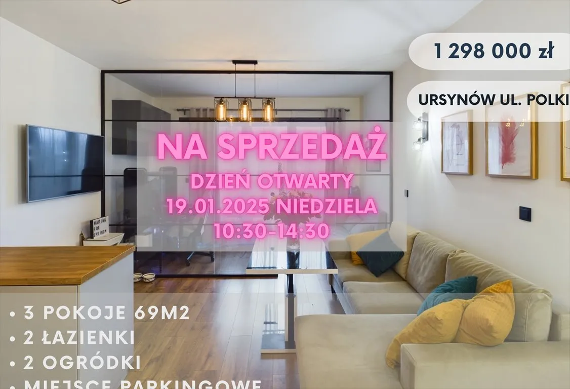 Sprzedam mieszkanie trzypokojowe: Warszawa Ursynów Wyczółki , ulica Polki, 69 m2, 1298000 PLN, 3 pokoje - Domiporta.pl