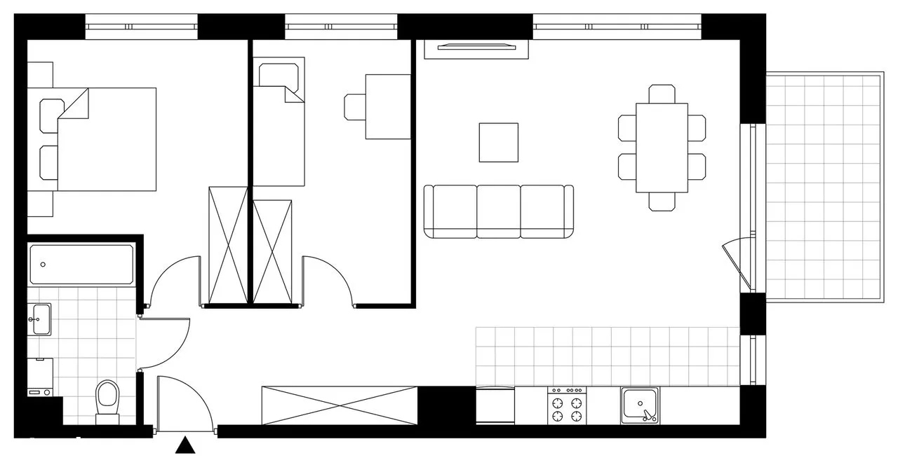 3-pokojowe mieszkanie 67m2 + balkon Bezpośrednio