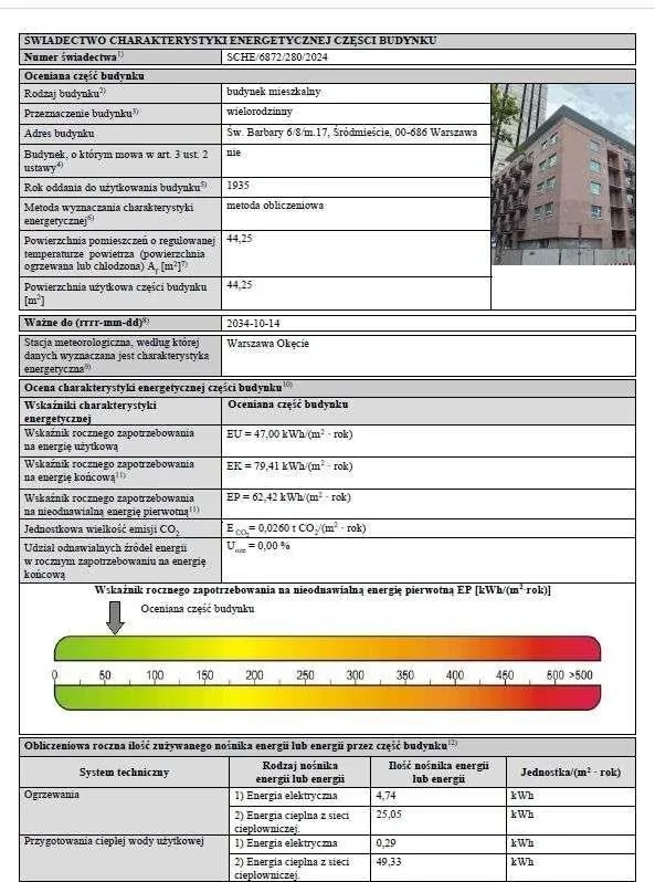 Wynajmę mieszkanie dwupokojowe: Warszawa Śródmieście św. Barbary , ulica św. Barbary 6/8, 44 m2, 4430 PLN, 2 pokoje - Domiporta.pl