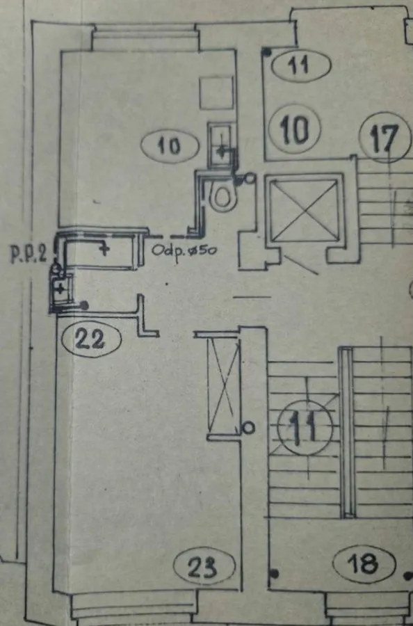 Śródmieście/1(2)pokojowe mieszkanie o pow.36m2 w kamienicy z 19/wysoki sufit 