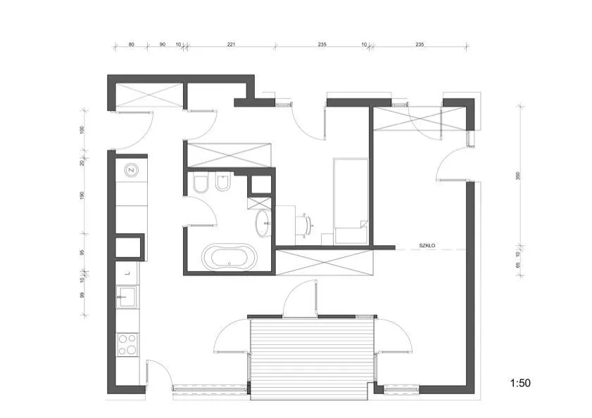 Apartament z ogrodem zimowym - Browary Warszawskie