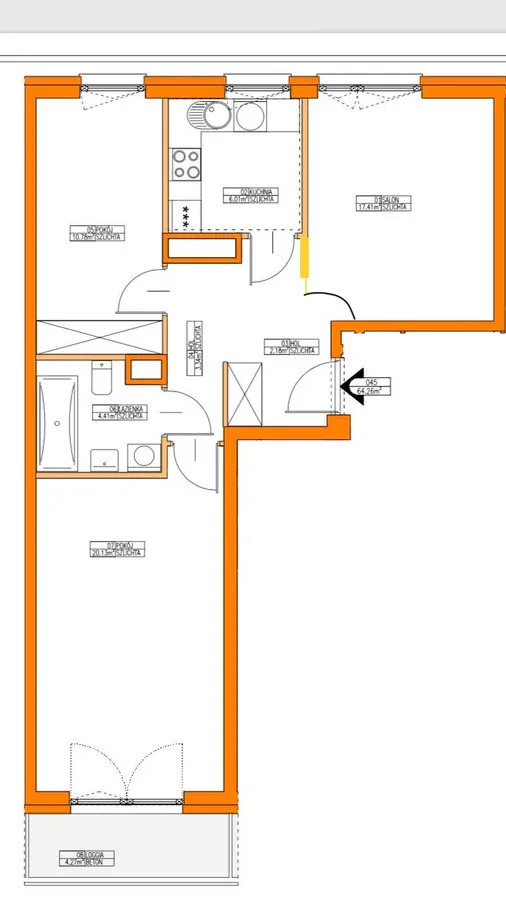 3 pokojowe ul. Grójecka 216, Ochota 