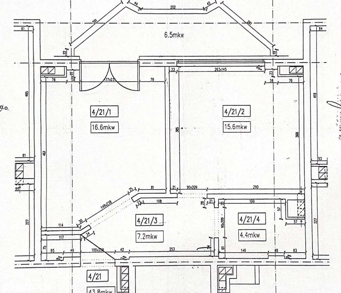 43,8 m2 z balkonem 150 m od metra Kabaty.