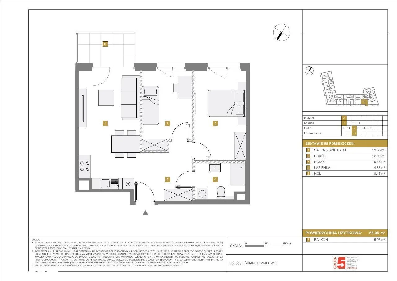 BEZ PROWIZJI! Apartament, 3 pokoje, nasłonecznione