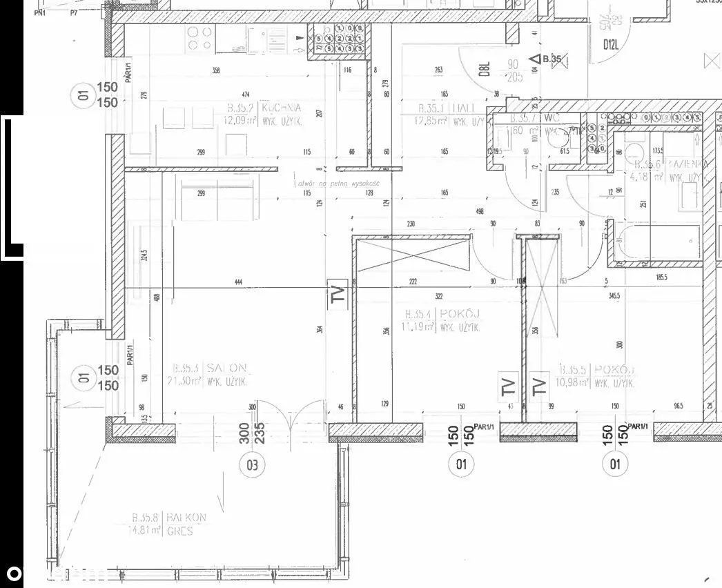 Klimatyzowany apartament 3 pokoje 75 m2 / garaż