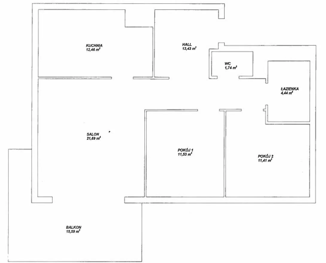 Klimatyzowany apartament 3 pokoje 75 m2 / garaż