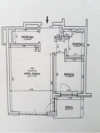 Apartament, ul. Teodorowicza