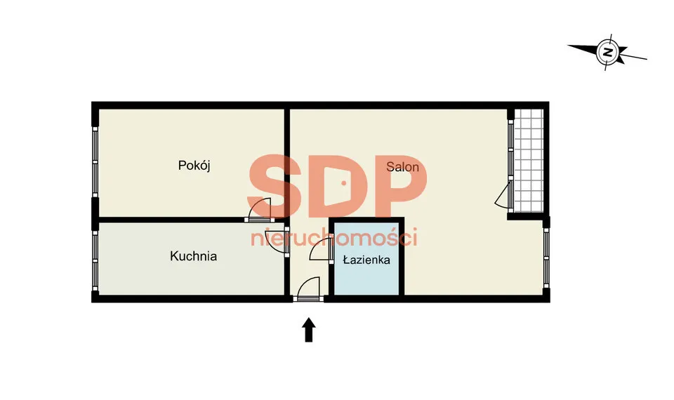 Słoneczne i rozkładowe 2 pokoje na Woli 