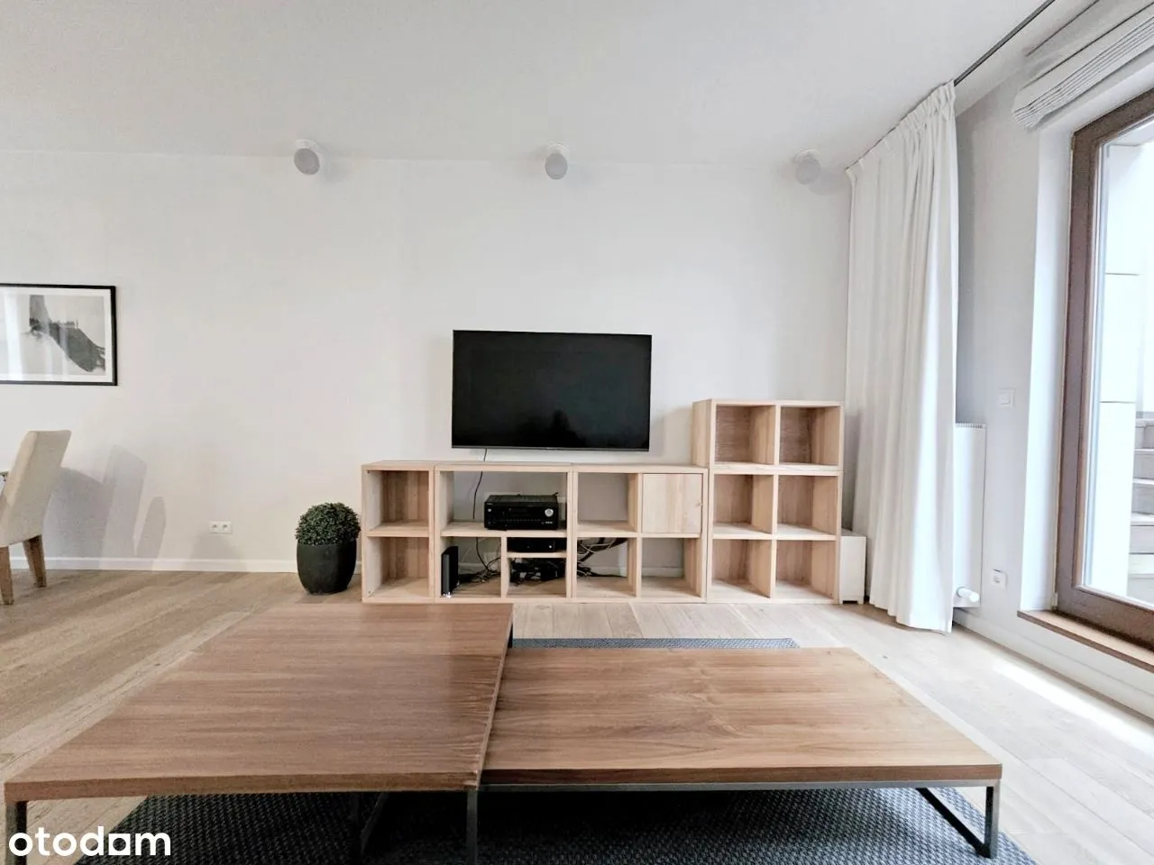 Stylowy apartament z tarasem, ogrodem i balkonem