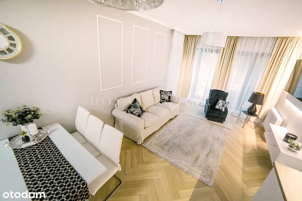 Przestronny apartament w eleganckim stylu 