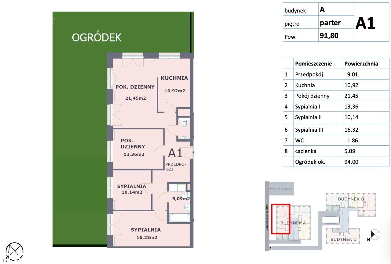 147 m2 ogródka | 3 m. wysokości | Parking