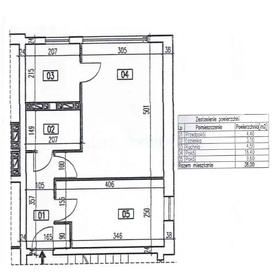 Mieszkanie na sprzedaż, 38 m², 2 pokoje Warszawa Targówek Bródno 