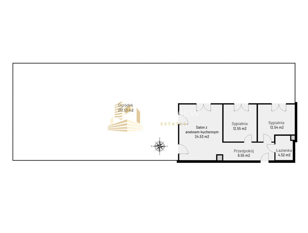 Ogródek 212m2/Wysoki standard/kameralne osiedle 