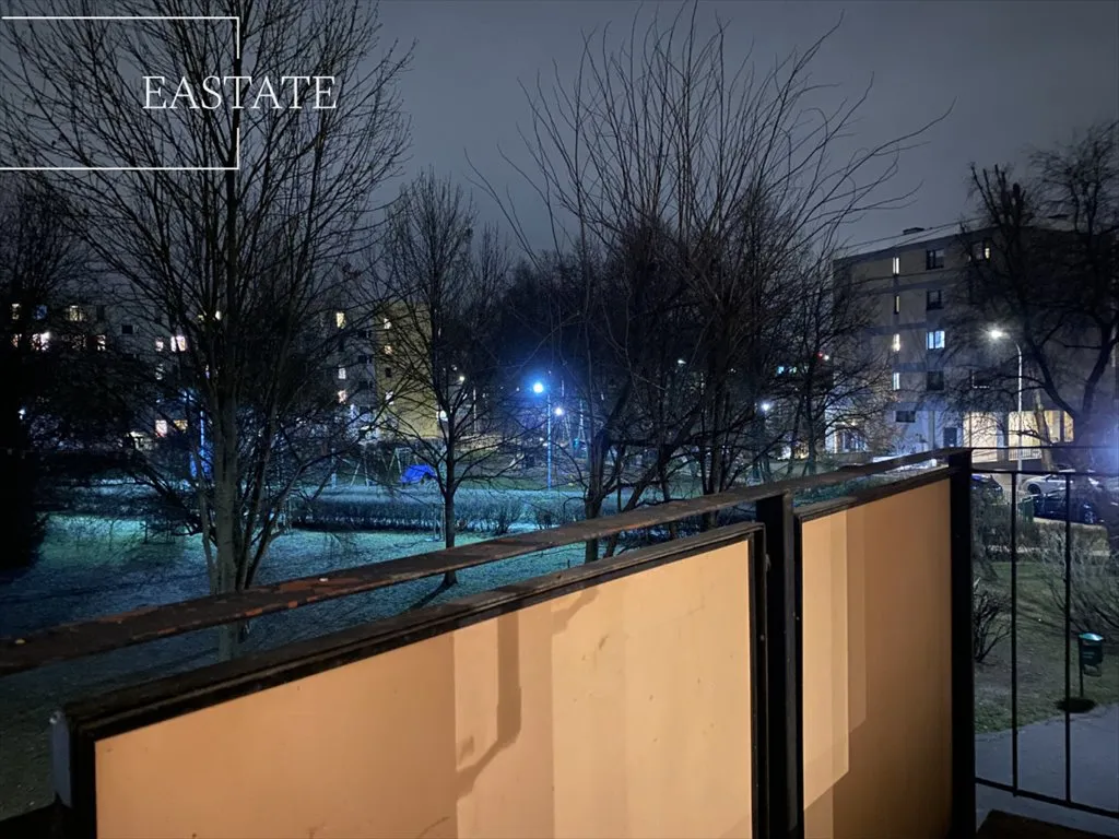 Saska Kępa, po remoncie, duży balkon 