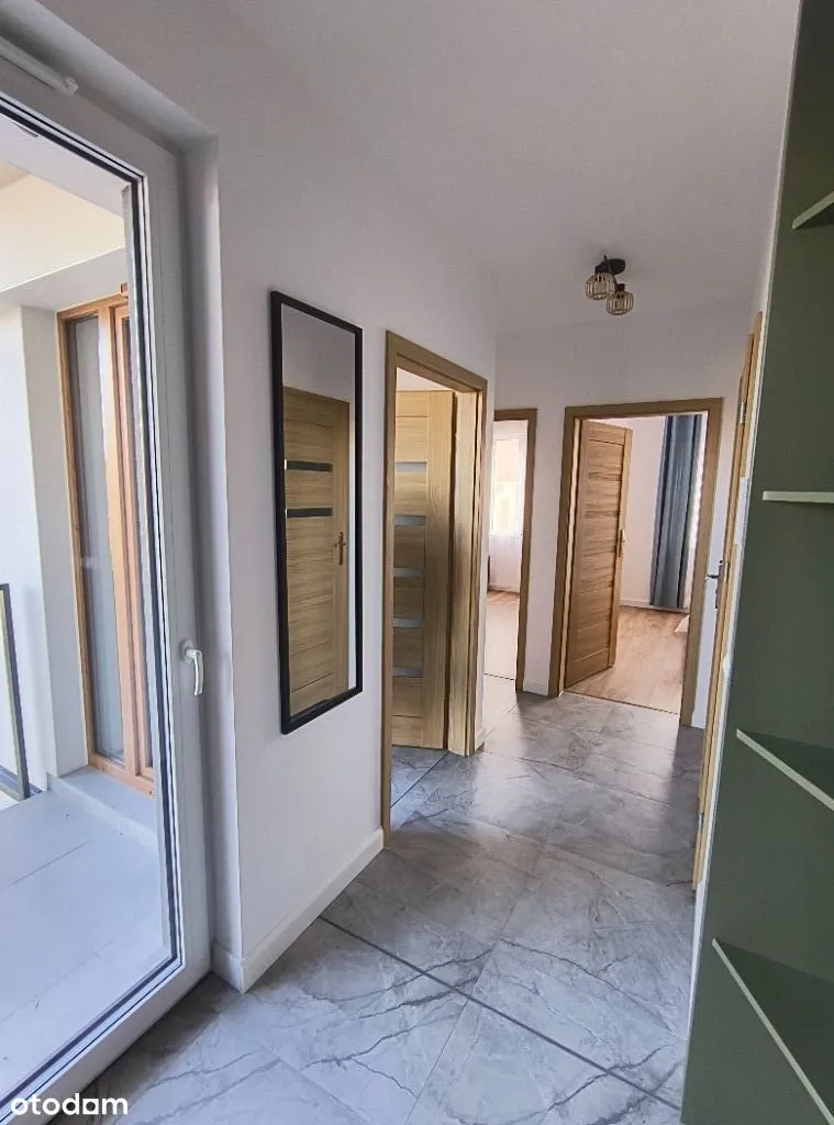 dwupokojowy apartament z oddzielną kuchnią 51m2