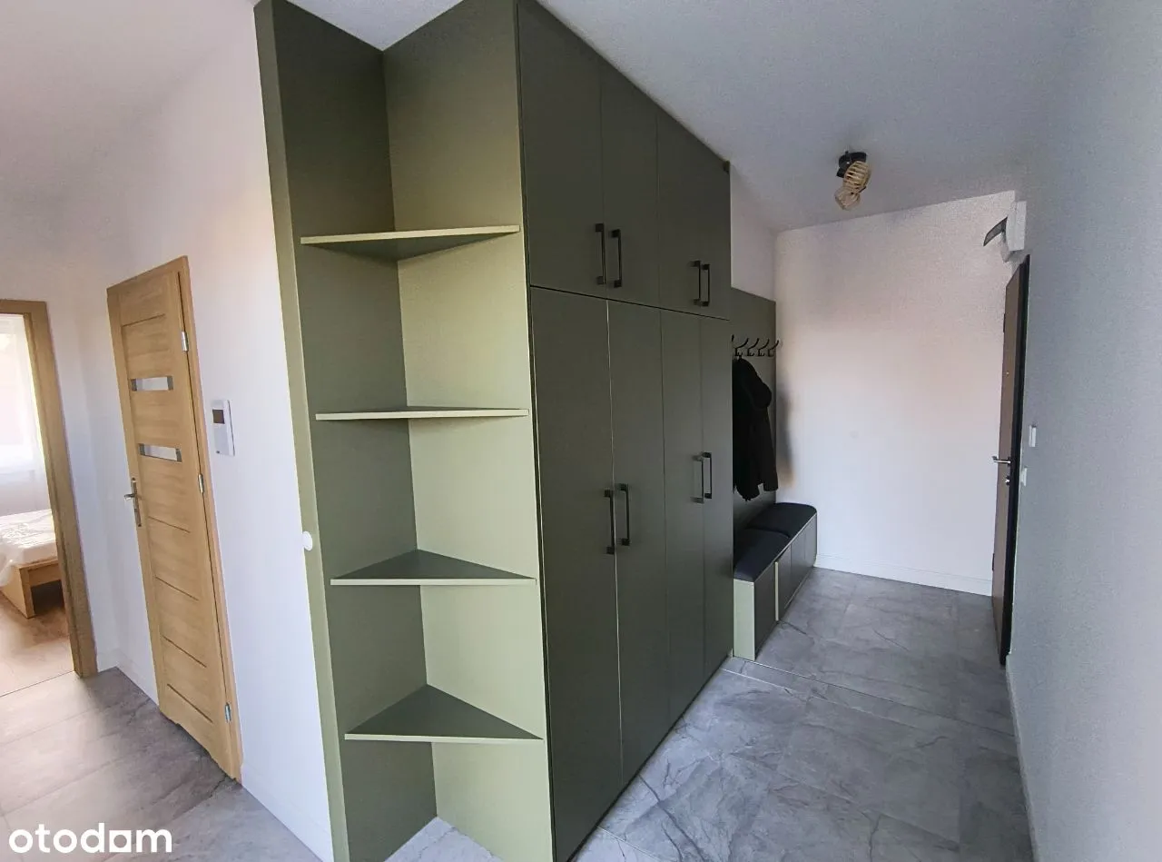 dwupokojowy apartament z oddzielną kuchnią 51m2