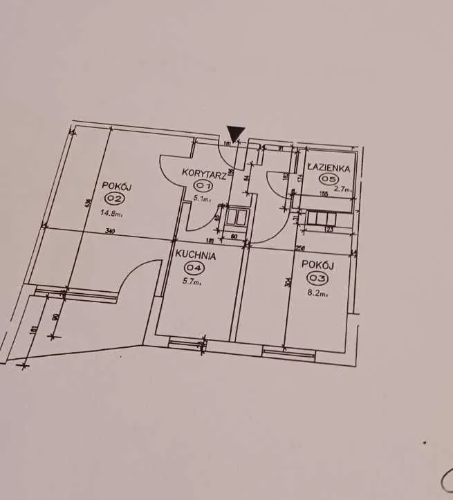 REZERWACJA, Mieszkanie 2 pokoje 36,5 m2