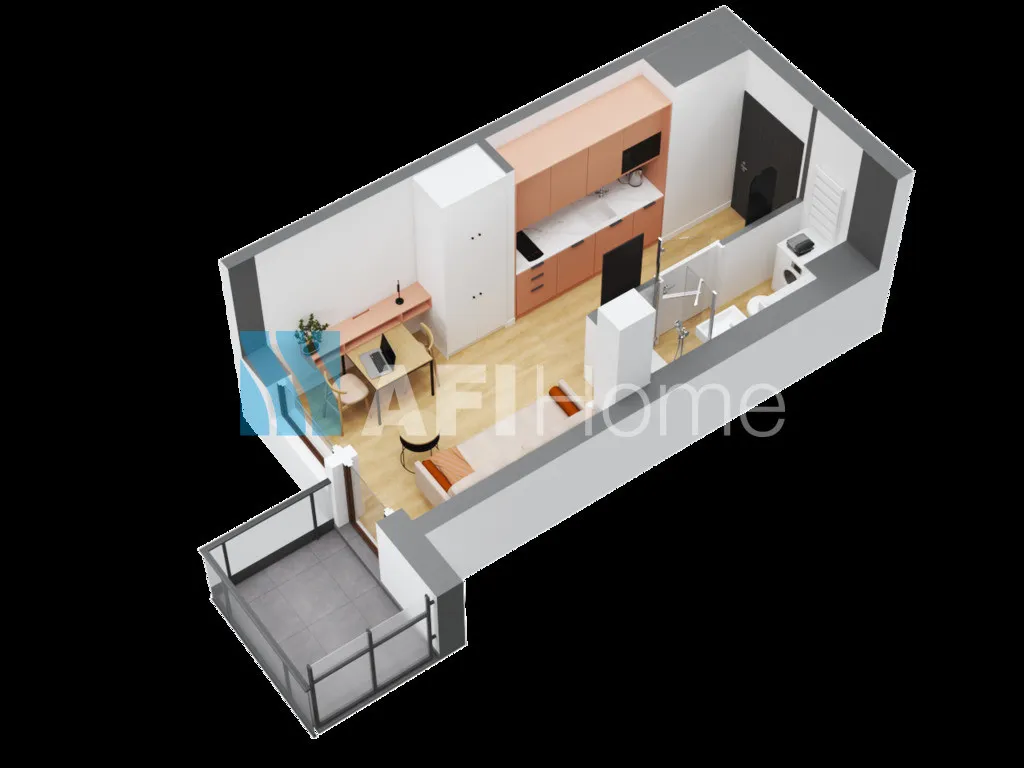 Mieszkanie do wynajęcia, 19 m², 1 pokój Warszawa Bielany 