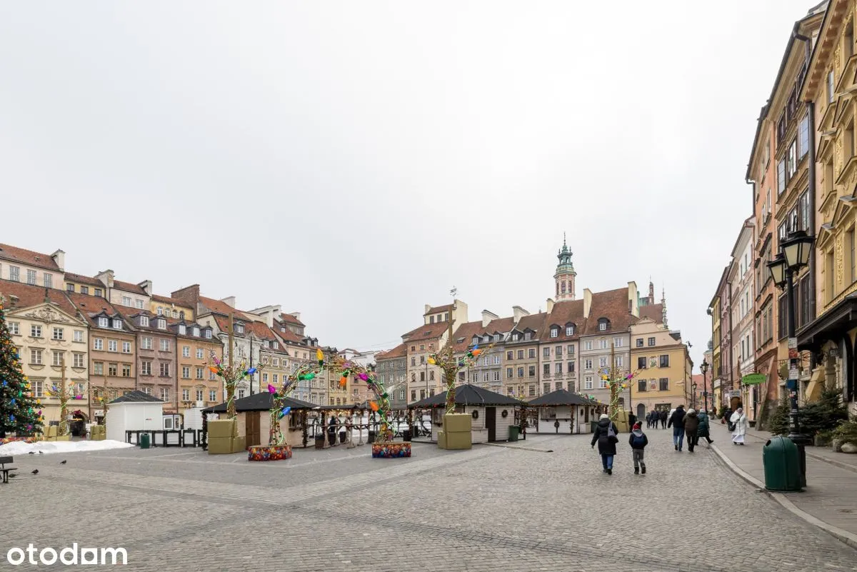 Malownicze mieszkanie na Rynku Starego Miasta 