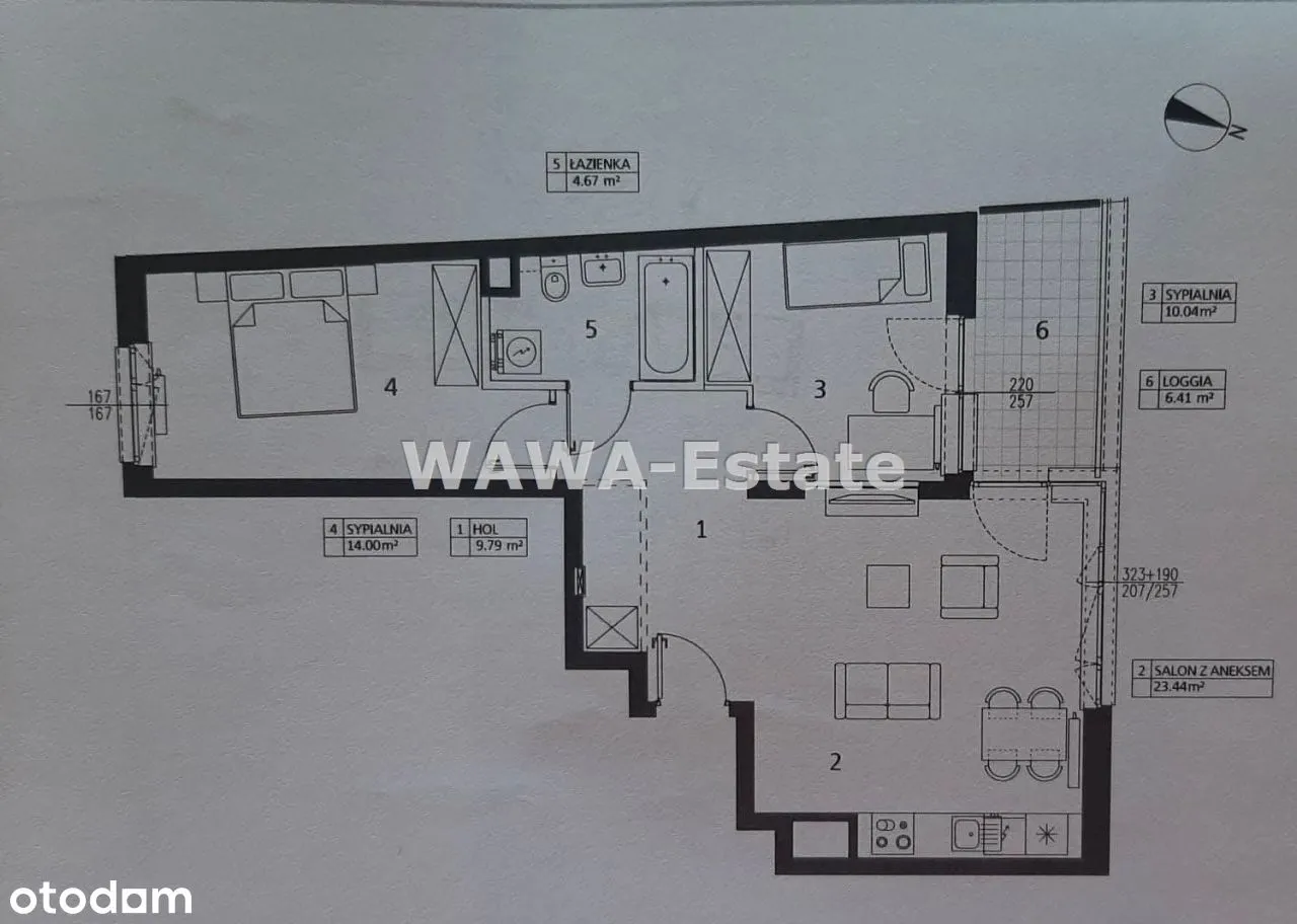 Flat for sale for 1599000 zł w Marymont-Kaskada, Bielany, Warszawa