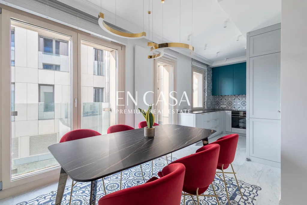 Apartament przy Ogrodzie Krasińskich, 3 sypialnie 