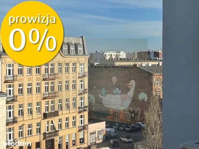 nowe studio ponad dachami Warszawy balkon metro