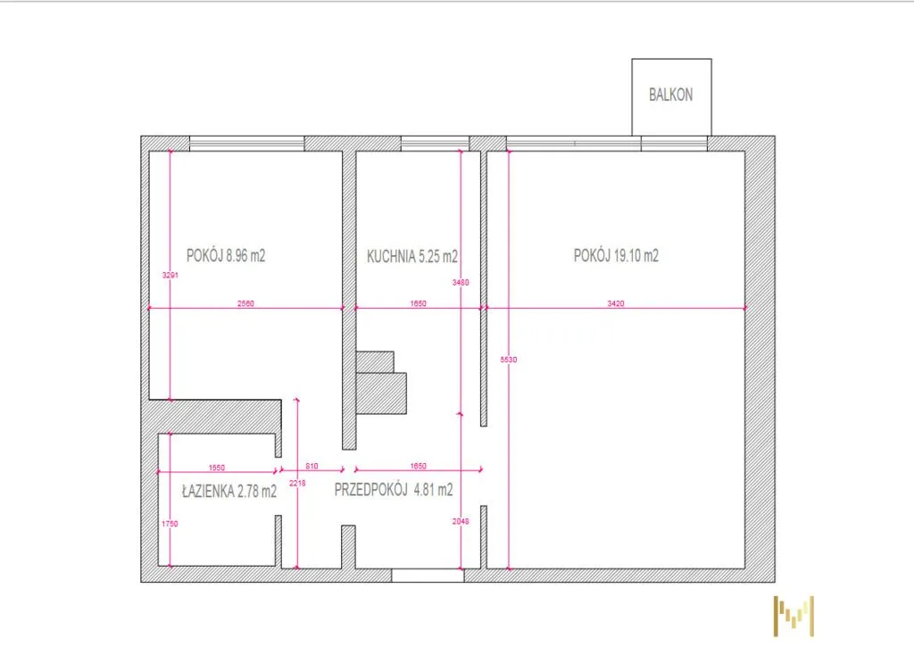 2-pokojowe słoneczne 41m2 Bielany ul.Broniewskiego 