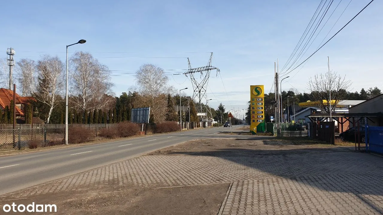 Budynek i działka przy głównej ulicy