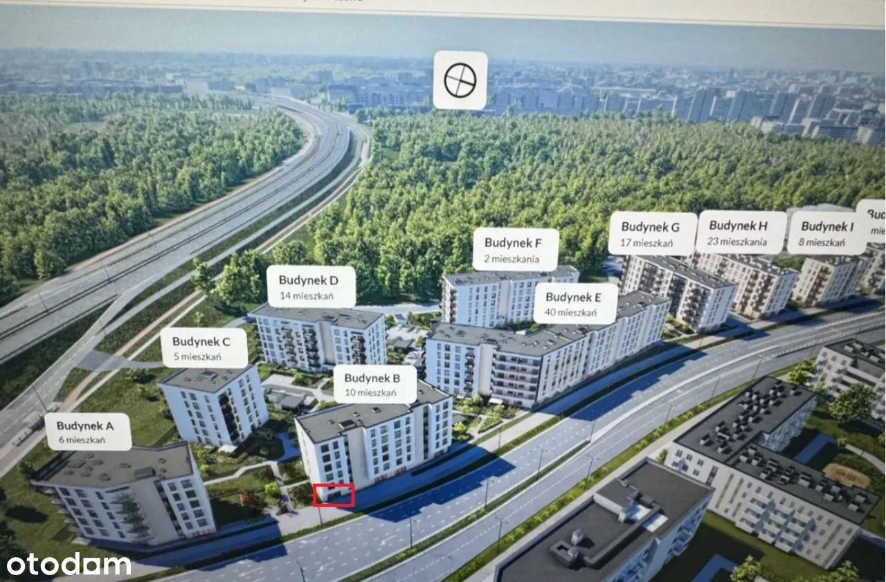 Lokal usługowy 37,5m2 - Harmonia Mokotów + miejsce