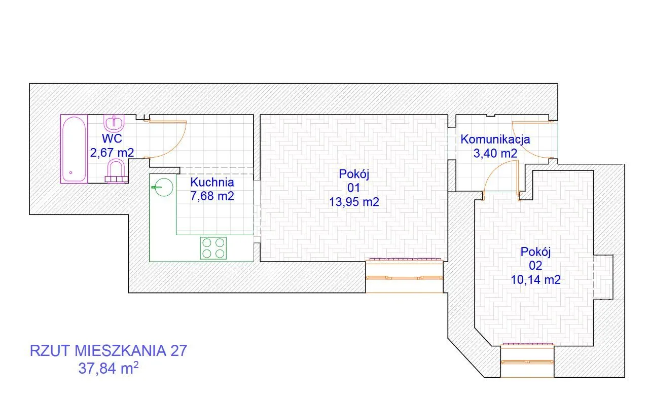 2-pokojowe- Targowa - świetna lokalizacja