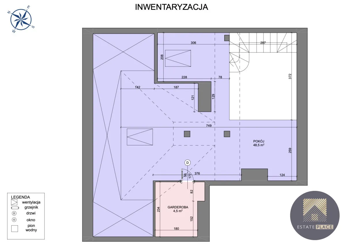 Dwupoziomowe, 5-pok z Balkonem i MP 