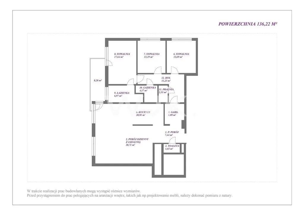 Apartament 136m2 z widokiem na Park 