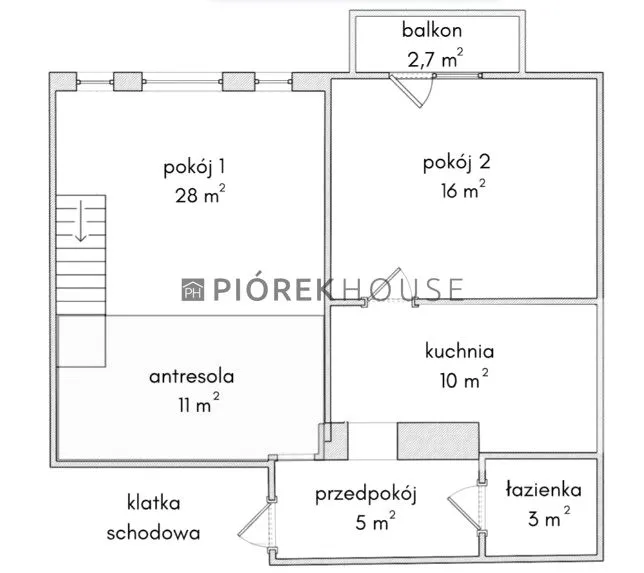 Mieszkanie, ul. Hoża