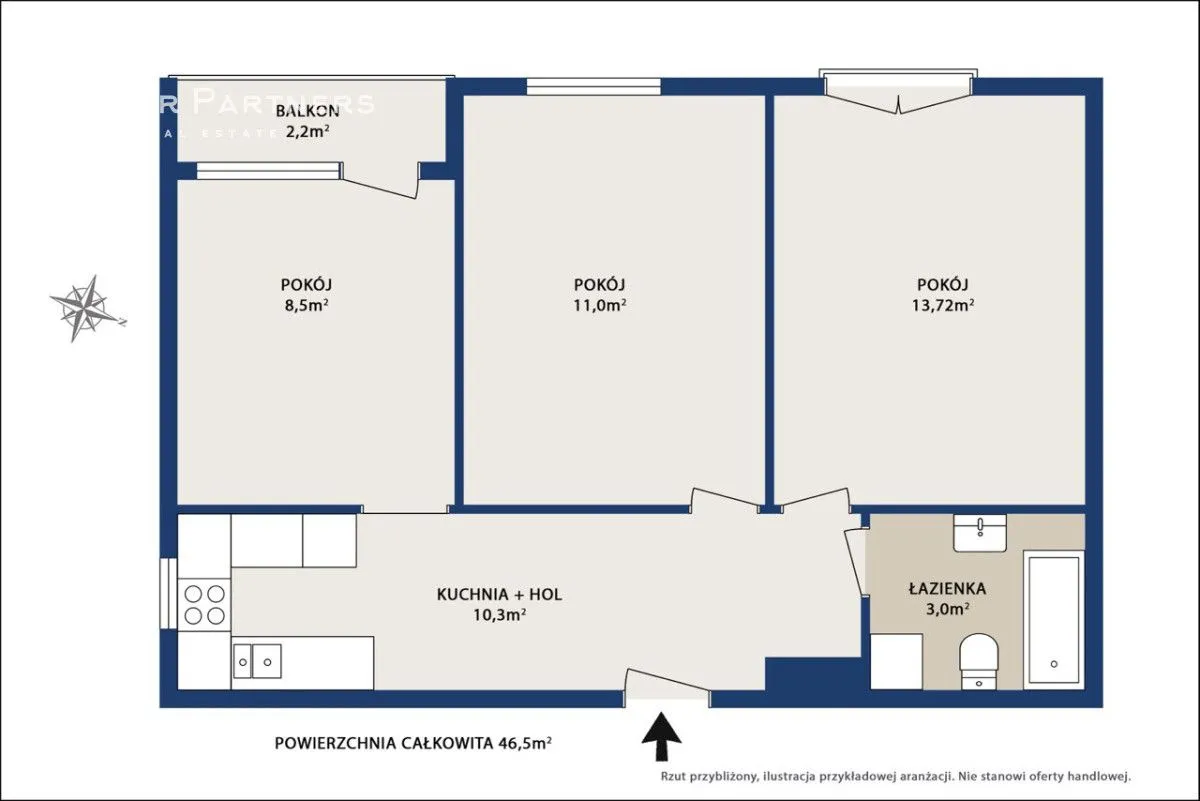 3 Pokoje, Balkon, Winda- Dla Inwestora - Wola