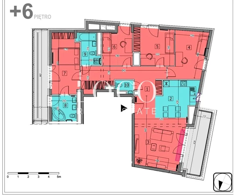 Apartament, ul. Chodakowska