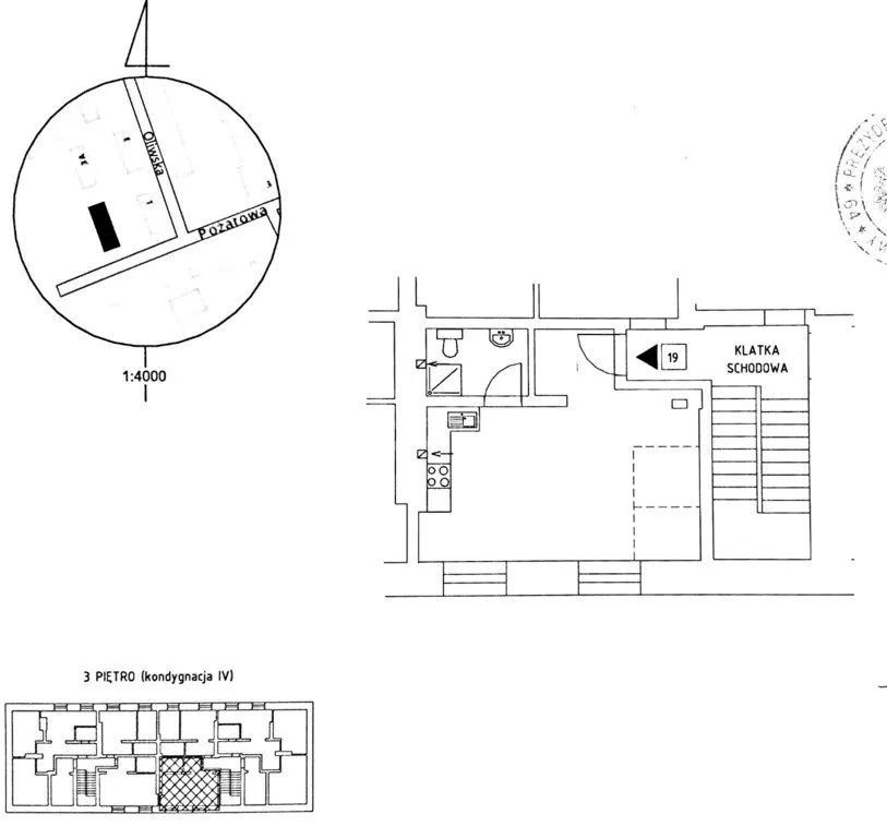 Kawalerka 28m2, Targówek, Oliwska 1, parking NR 19 