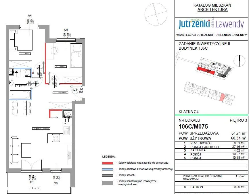 Odbiorze na wiosnę*Widok z balkonu na kilometry