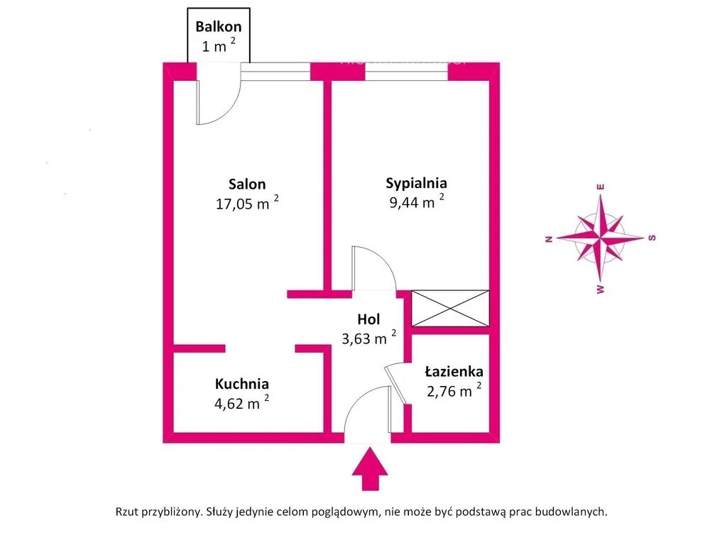 Kompaktowe 2-pokoje tuż przy Parku Skaryszewskim 