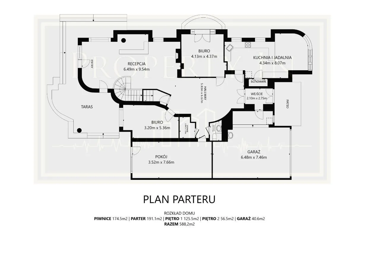 Dom wolnostojący z piękną działką 750m2