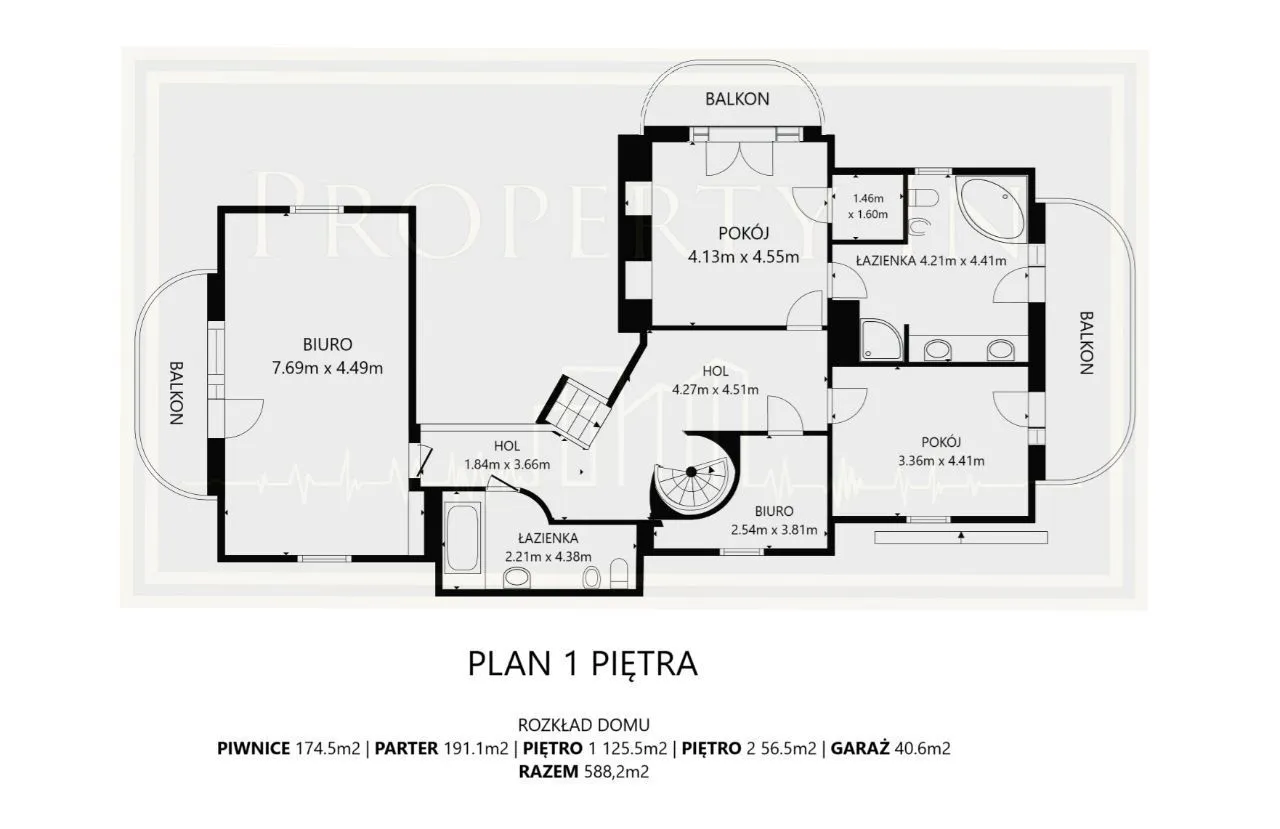 Dom wolnostojący z piękną działką 750m2