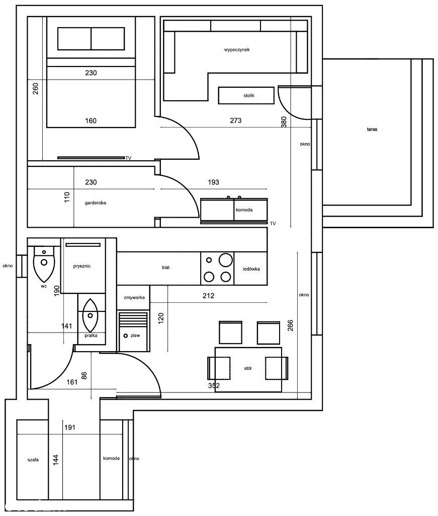 Miedzeszyn, ul. Lawinowa 5, 37 m2, ogród 100 m2